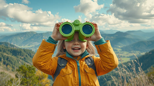 HD Binoculars for Kids - High-Performance Telescope for Children with Clear Vision, Durable Design, and Fun Outdoor Exploration